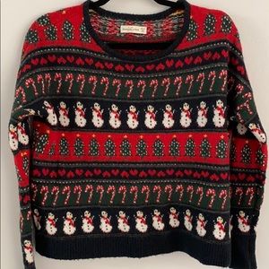 Abercrombie & Fitch Christmas sweater
